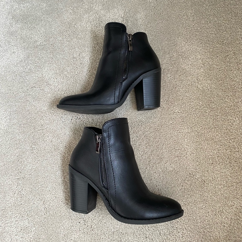Black Ankle Booties